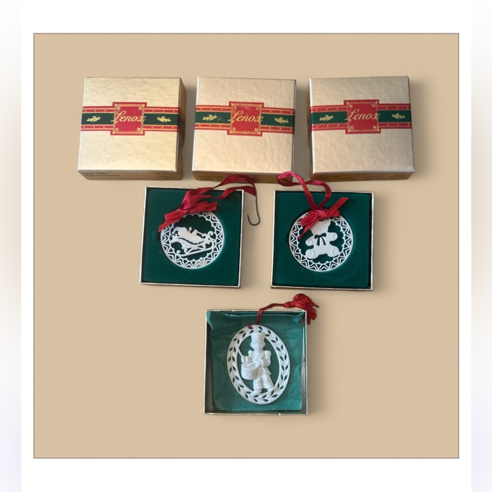 LENOX vintage 80’s figurine ornaments